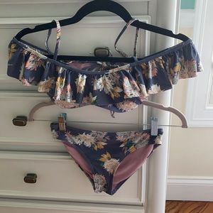 O’Neill off the shoulder bikini set